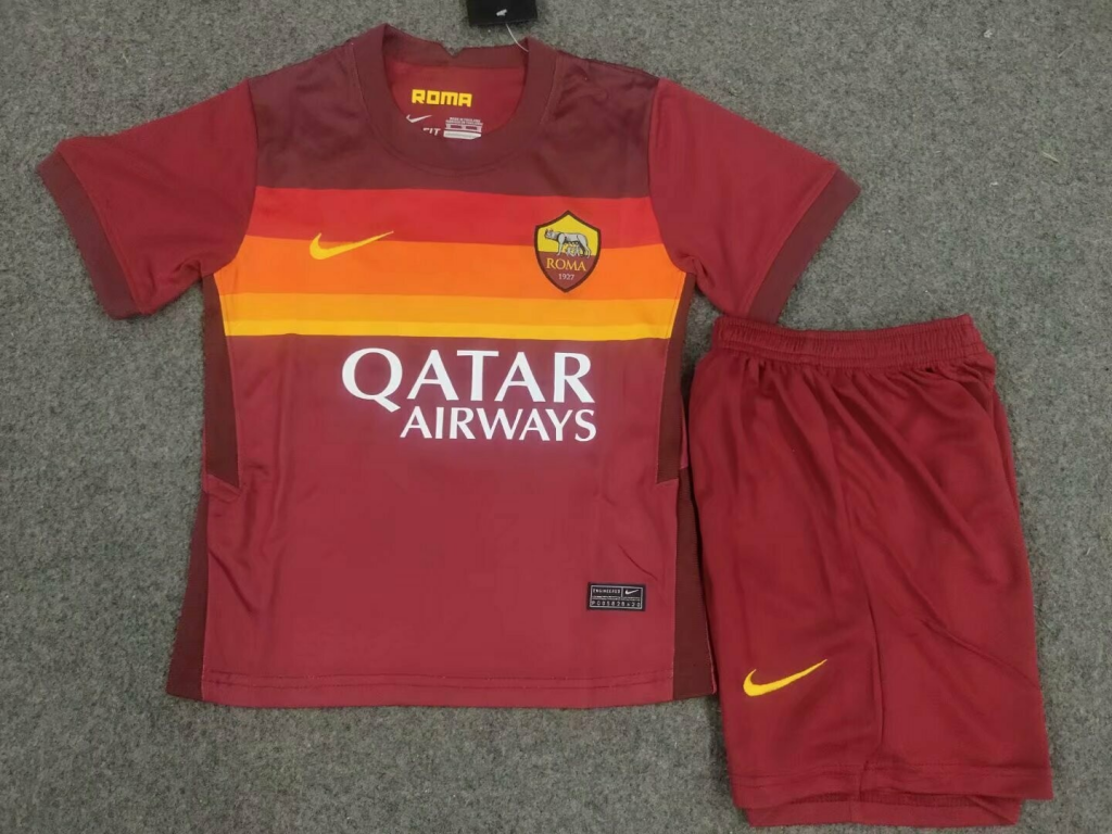 AS Roma Kids Home Football Kit