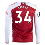 Arsenal Granit Xhaka Long Sleeve Home Jersey