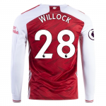 Arsenal Joe Willock Long Sleeve Home Jersey