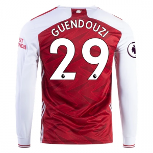 Arsenal Mattteo Guendouzi Long Sleeve Home Jersey