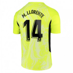 Atletico Madrid Marcos Llorente Third Sleeve Jersey