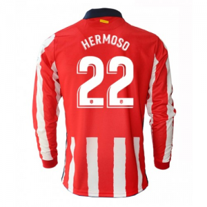 Atletico Madrid Mario Hermoso Long Sleeve Home Jersey