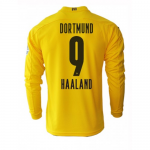 BVB Borussia Dortmund Erling Haaland Long Sleeve Home Jersey