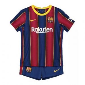 Barcelone Kids Home Football Kit