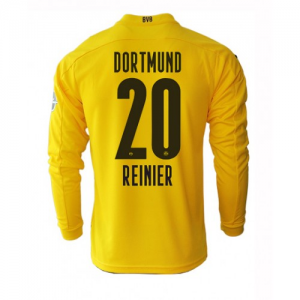 Borussia Dortmund Reinier Long Sleeve Home Jersey