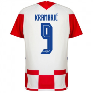 Croatia Andrej Kramaric Home Jersey Euro