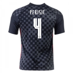 Croatia Ivan Perisic Away Jersey Euro