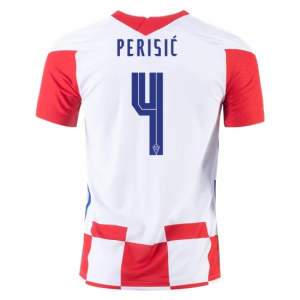 Croatia Ivan Perisic Home Jersey Euro