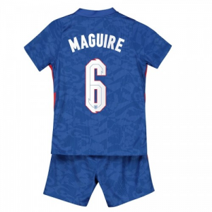 England Maguire Kids Away Football Kit Euro