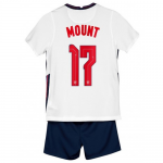 England Mount Kids Home Football Kit Euro