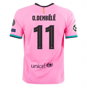 FC Barcelona Ousmane Dembele Third Jersey