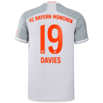 FC Bayern Munich Alphonso Davies Away Jersey