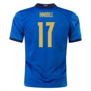 Italy Ciro Immobile Home Jersey Euro