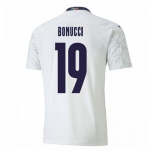 Italy Leonardo Bonucci Away Jersey Euro