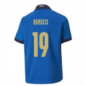 Italy Leonardo Bonucci Home Jersey Euro