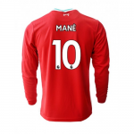 Liverpool Sadio Mane Home Long Sleeve Jersey