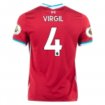 Liverpool Virgil van Dijk Home Jersey