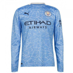 Manchester City Home Long Sleeve Jersey