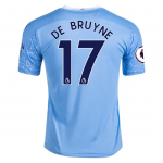 Manchester City Kevin De Bruyne Home Jersey