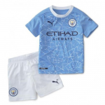 Manchester City Kids Home Football Kit