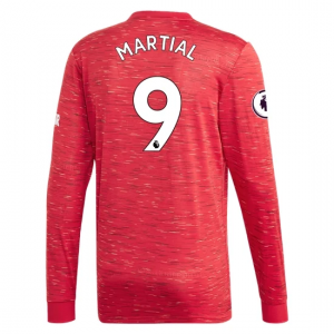 Manchester United Anthony Martial Long Sleeve Home Jersey