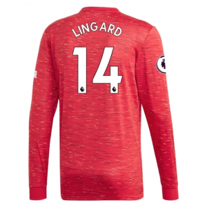 Manchester United Jesse Lingard Long Sleeve Home Jersey