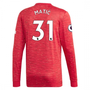 Manchester United Nemanja Matic Long Sleeve Home Jersey