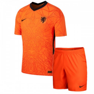 Netherlands Kids Home Football Kit Euro