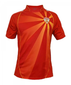 North Macedonia Home Jersey Euro