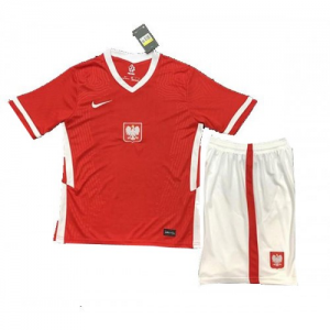 Poland Kids Away Football Kit Euro