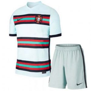 Portugal Kids Away Football Kit