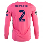 Real Madrid Dani Carvajal Long Sleeve Away Jersey