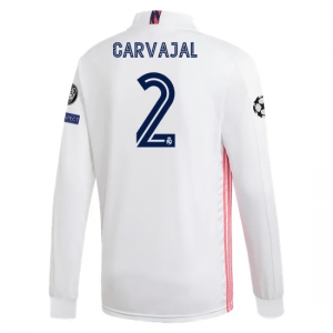 Real Madrid Dani Carvajal Long Sleeve Home Jersey