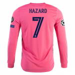 Real Madrid Eden Hazard Long Sleeve Away Jersey