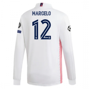 Real Madrid Marcelo Long Sleeve Home Jersey