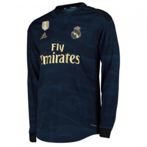 Real Madrid Real Madrid Long Sleeve Away Jersey