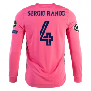 Real Madrid Sergio Ramos Long Sleeve Away Jersey