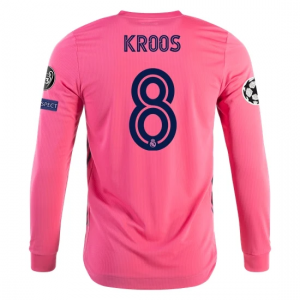 Real Madrid Toni Kroos Long Sleeve Away Jersey