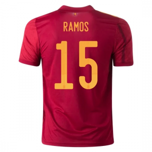 Spain Sergio Ramos Home Jersey Euro