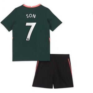 Tottenham Hotspur Son Heung min Kids Away Football Kit