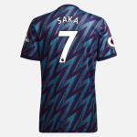 Arsenal Bukayo Saka 7 Third Shirt adidas 2021/22 – Korte Mouw