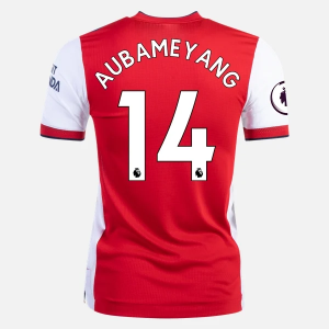 Arsenal Pierre Emerick Aubameyang 14 Thuis shirt 2021/22 – Korte Mouw