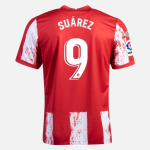 Goedkope Atlético Madrid Luis Suarez 9 Thuis Shirt 2021 2022 – Korte Mouw