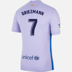 Goedkope Barcelona Antoine Griezmann 7 Uit shirt Nike 2021 2022 – Korte Mouw