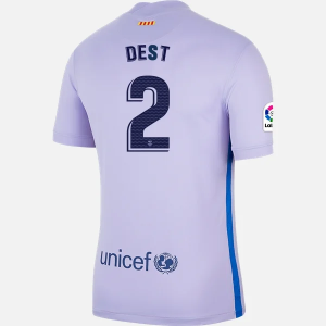 Barcelona Sergino Dest 2 Uit shirt Nike 2021/22 – Korte Mouw