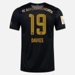 FC Bayern München Alphonso Davies 19 Uit shirt adidas 2021/22 – Korte Mouw