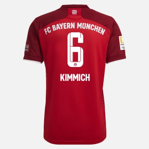 FC Bayern München Joshua Kimmich 6 Thuis shirt 2021/22 – Korte Mouw