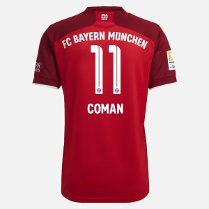 FC Bayern München Kingsley Coman 11 Thuis shirt 2021/22 – Korte Mouw