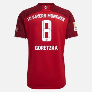 FC Bayern München Leon Goretzka 8 Thuis shirt 2021/22 – Korte Mouw