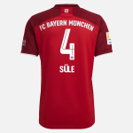 FC Bayern München Niklas Sule 4 Thuis shirt adidas 2021/22 – Korte Mouw